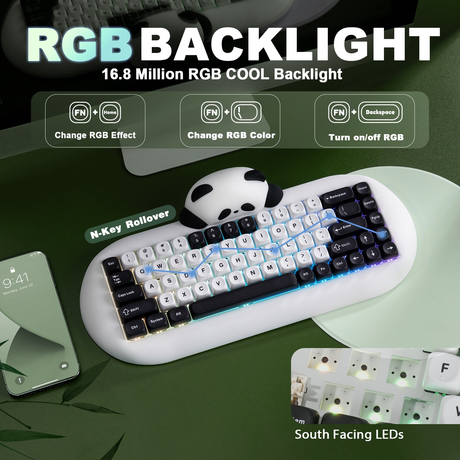 C68 Panda RGB BackLight