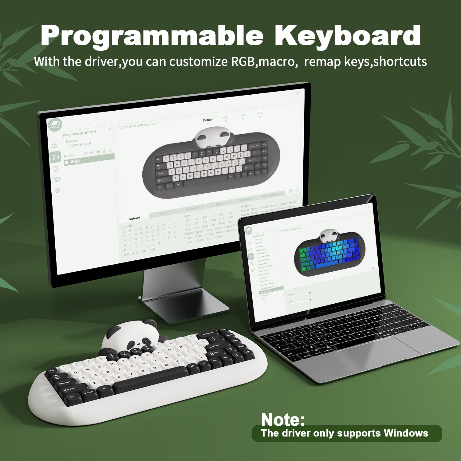 C68 Programmable Keyboard
