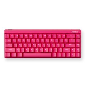 MCHOSE Ace 68 Air Hall Effect Magnetic Switch Gaming Keyboard (Rose Red)