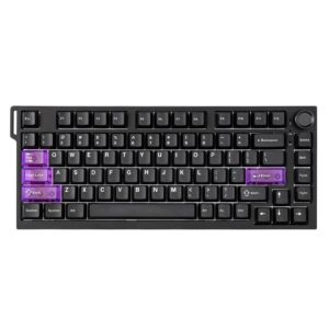 YUNZII RT75 PRO Dual-8K Rapid Trigger Wireless Gaming Magnetic Keyboard (Black)